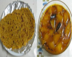 Dal ki Poori and Aam ki Lunji