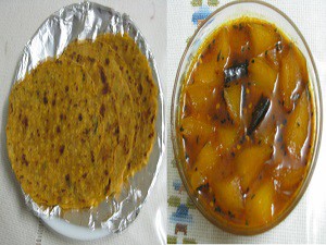 Dal ki Poori and Aam ki Lunji